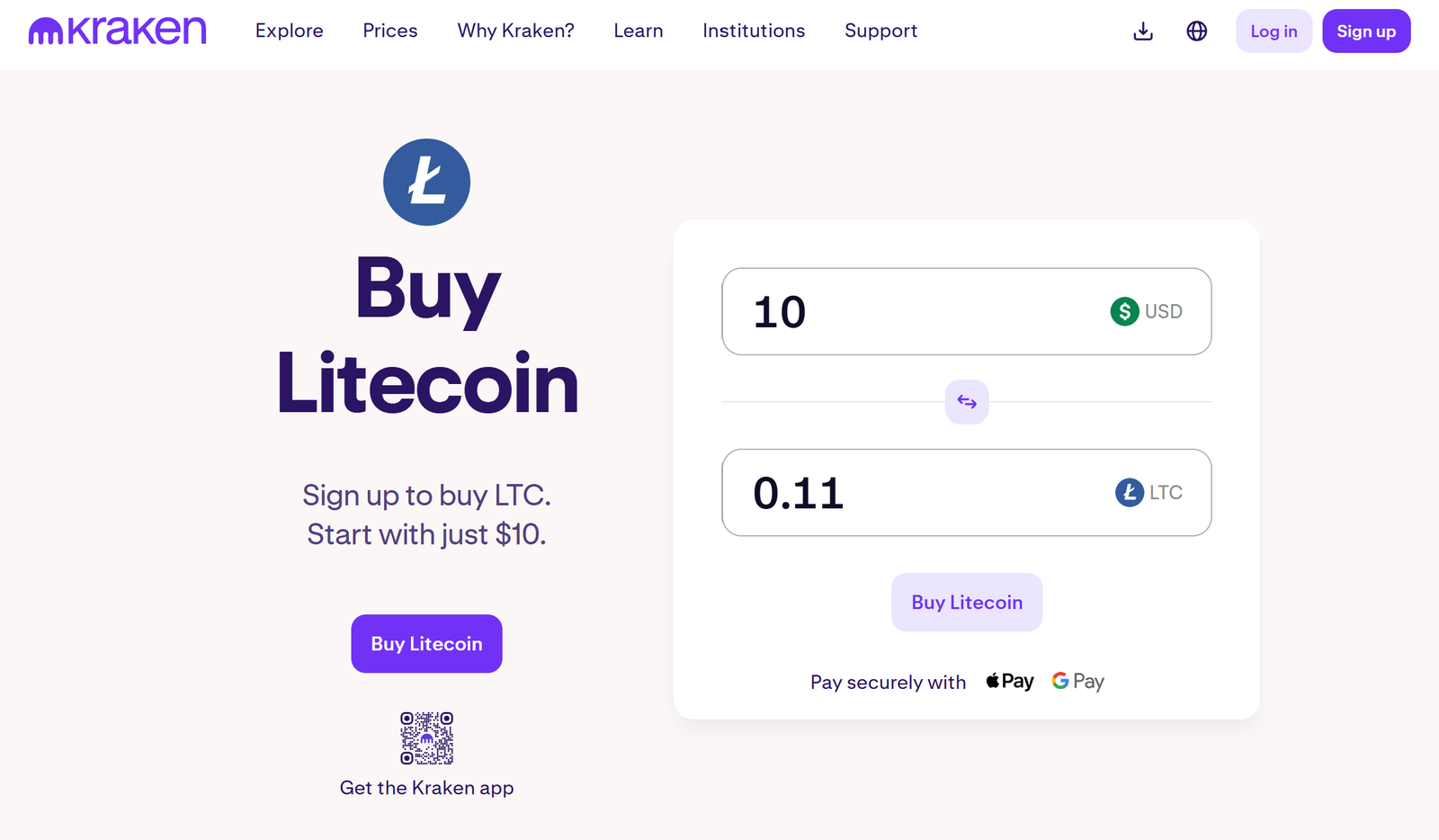 Buying Litecoin