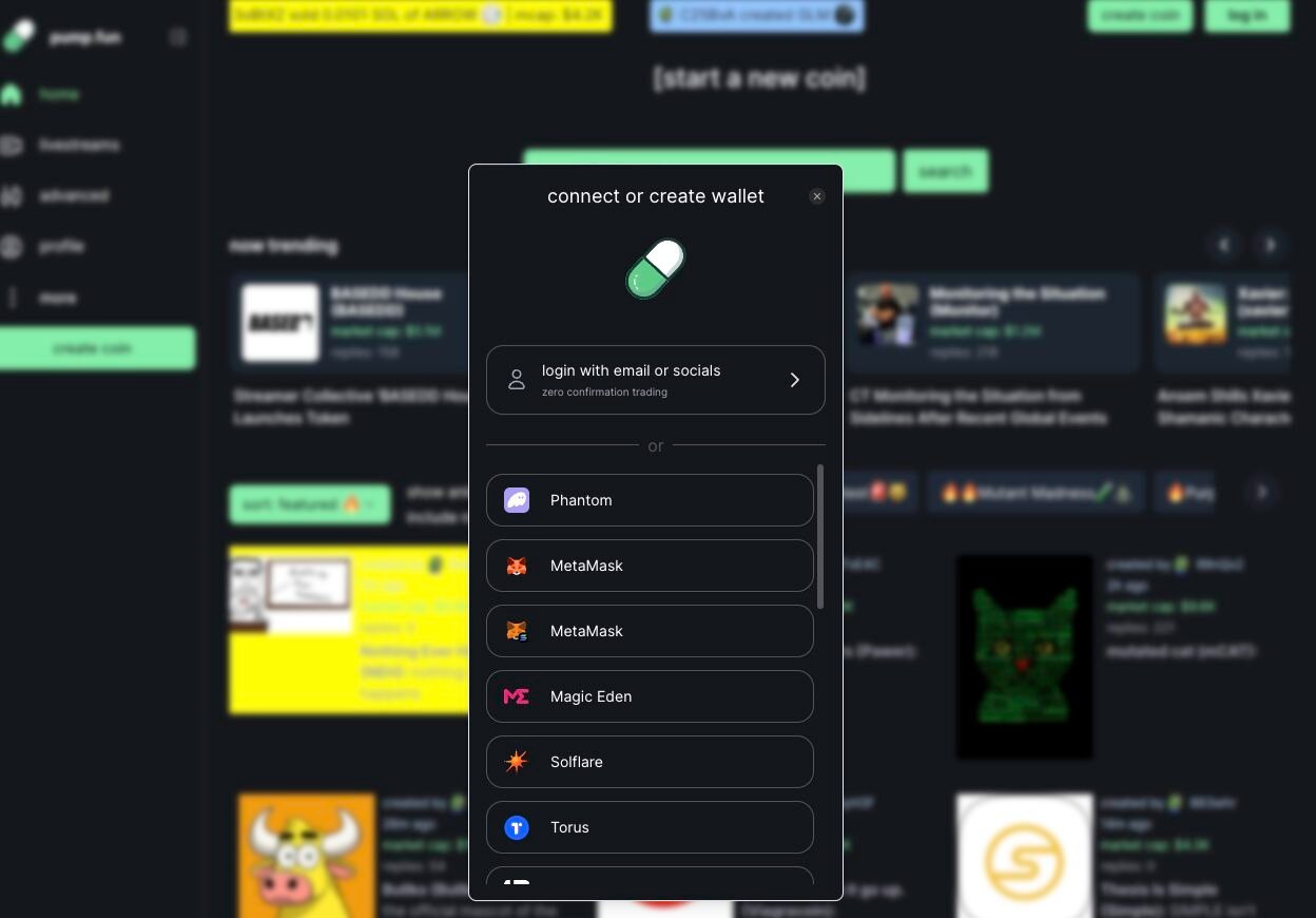 How to create a coin on Pump.fun?