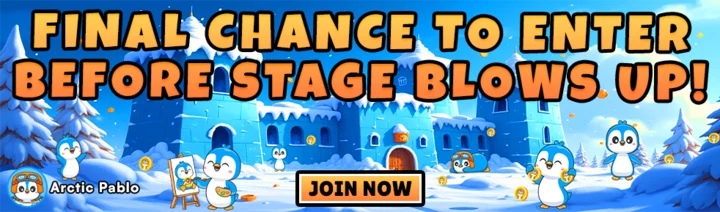 Early Investors Get Rich: Arctic Pablo’s $1.5K = $24K Gains Leave Latecomers in the Cold, While Dogecoin and Degen Stir the Market 3 Arctic Pablo banner 2 2