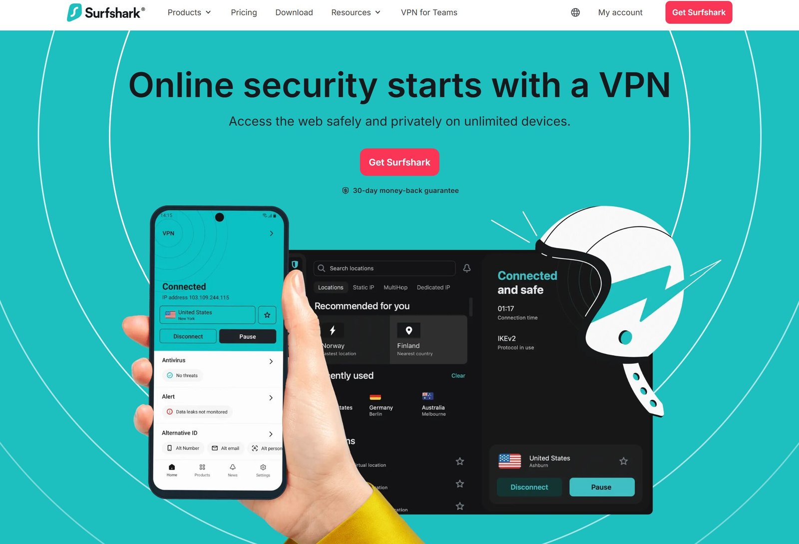 Surfshark: Best VPN for Privacy