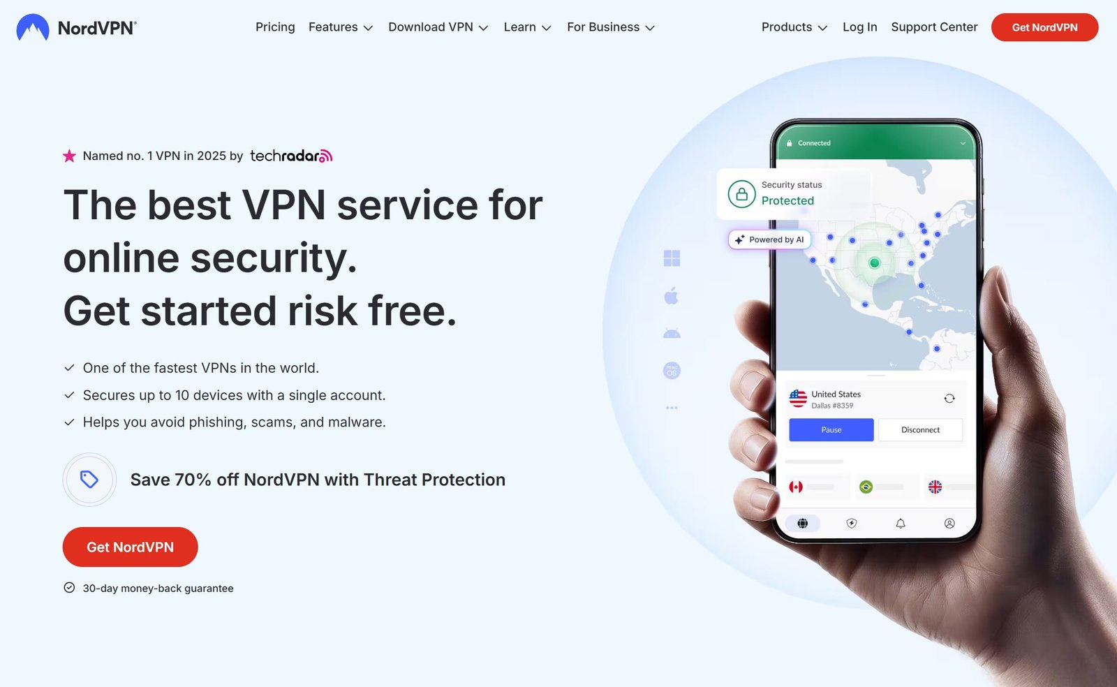 NordVPN: Top Crypto VPN for Security
